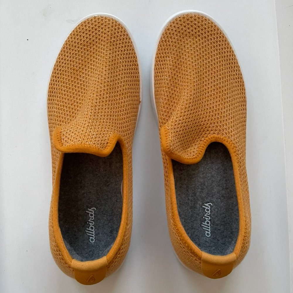 Allbirds Women's Tree Lounger Slip Ons, size 9, never worn, in orange